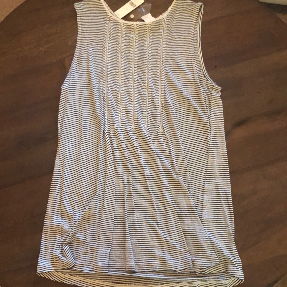 Summer Anthropologie tank with tags still on